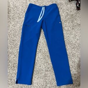 Figs technical collection blue scrub pants